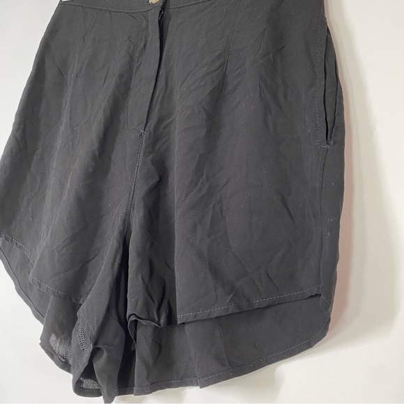 Shore Black Mallorca High Waist Flowy Shorts Size XS - Picture 4 of 16